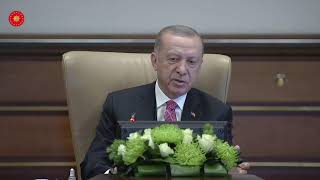 Cumhurbaşkanı Erdoğan, Sağlık Bakanlığı Bilim Kurulu üyelerini kabulün