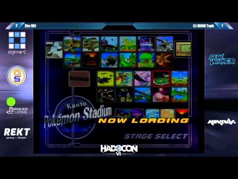 SSBM: Zhu vs MIOM Toph - Grand Finals - Hadocon VI