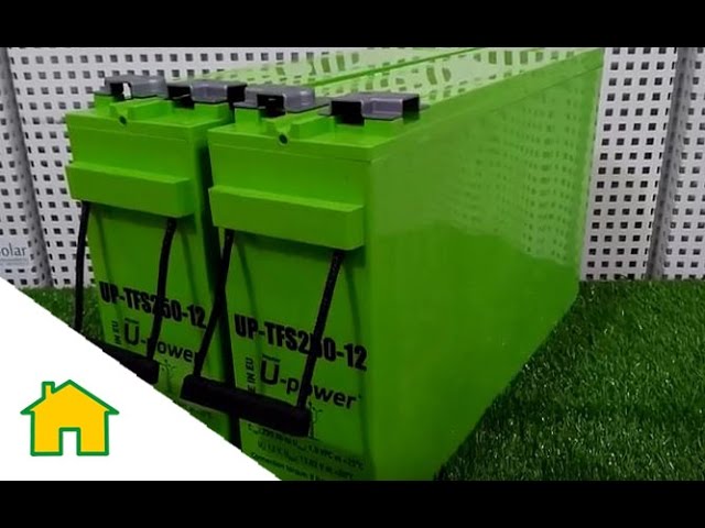 Batería 250Ah AGM 12V TFS UPower