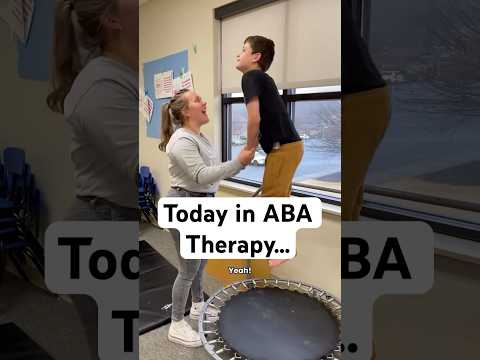 Here’s everything we did in ABA Therapy today 🥰 #autism #therapy #appliedbehavioranalysis