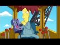 The Simpsons Ride Sideshow Bob Warning Screen