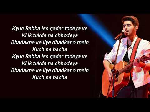 Armaan Malik | Kyun Rabba - Badla | Amitabh Bachchan | Taapsee Pannu |  Amaal Mallik | Sujoy Ghosh