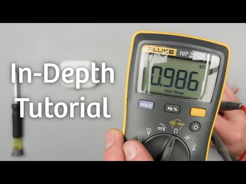How to Use the Fluke 107 Digital Multimeter | Complete Guide & Tutorial ⚡