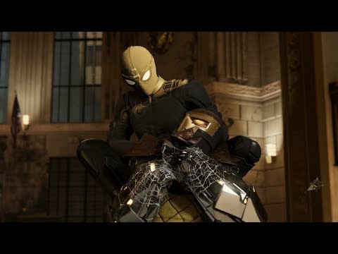 Shocker Boss Fight (Stealth Suit Walkthrough) - Marvel's Spider-Man