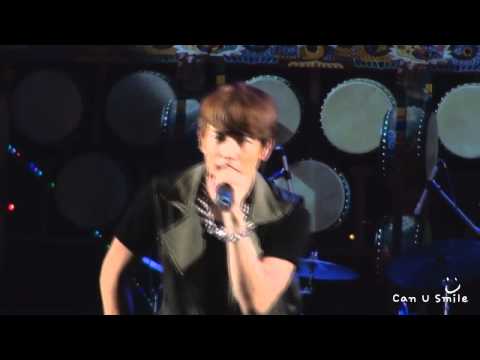 [Fancam] 110804 Happy Minho - Replay (cut) @ World Percussion Festival