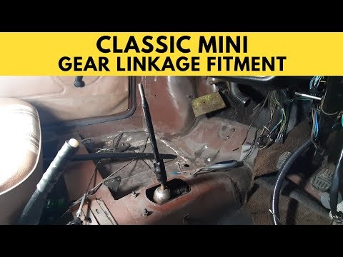 Classic Mini Gear Linkage Install Rod Change