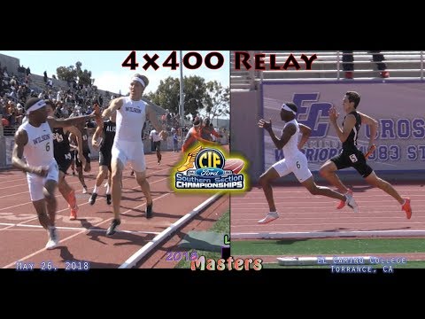 2018 TF - CIF-ss Masters - 4x400 Relay (Boys)