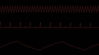 Final Fantasy VII - Cosmo Canyon - C64 SID Cover oscilloscope view