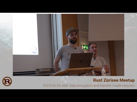 sett: data encryption and transfer made easy(ier) by Jaroslaw Surkont, Christian Ribeaud - 🦀 Zürisee
