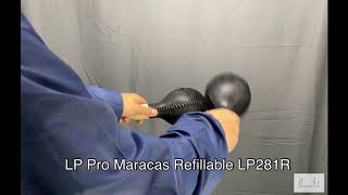 Video thumbnail for LP Pro Maracas Refillable LP281R by bluemallet(ブルーマレット)
