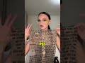 She Tried 1500 Gold Jeans With A See Through Tattoo Top Shorts