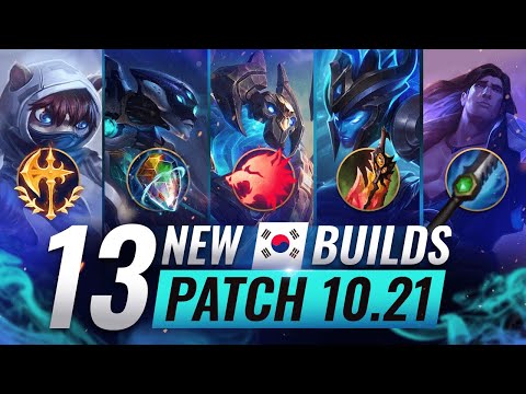 13 NEW BROKEN Korean Builds YOU SHOULD ABUSE in Patch 10.21 - League of Legends Season 10