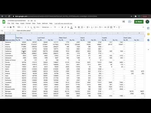 How to freeze row headers in Google Sheets