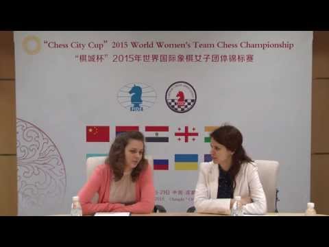 Round 4: Press-conference with Muzychuk, Anna (UKR)