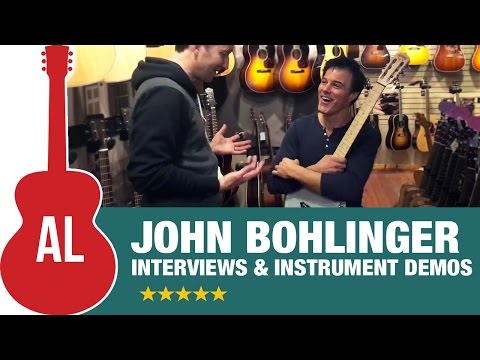 John Bohlinger at Music Villa (Interview & Instrument Demos)