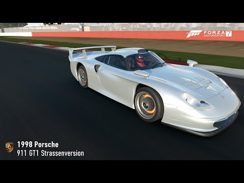Forza Motorsport 7 1998 PORSCHE 911 GT1 Strassenversion 1080p 60Fps @ Ultra Setting