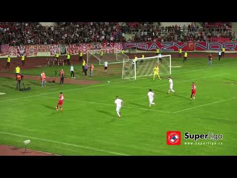 FK Radnicki Nis 1-3 FK Crvena Zvezda Belgrad :: Videos 