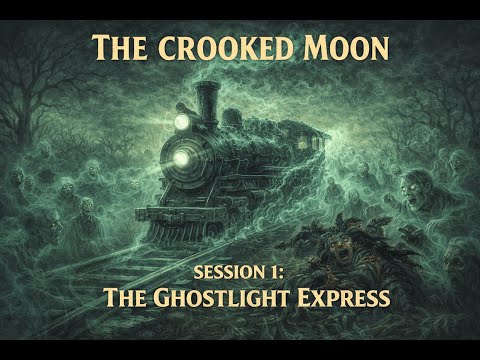 Wereraven presents The Crooked Moon | Session 1 "The Ghostlight Express" | LIVE PLAY!