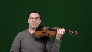 Nathan Cole, violin: spiccato coordination