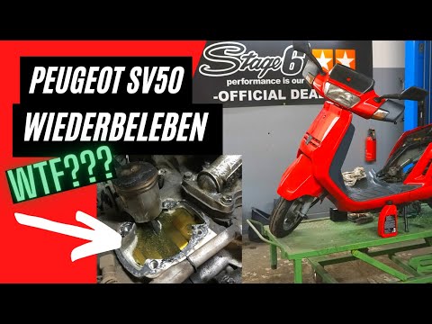 Getting the Peugeot SV50 scooter running after a long period of inactivity!