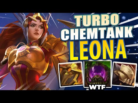 HYPER MOVEMENT TANK LEONA IS THE PERFECT SUPPORT - League of Legends