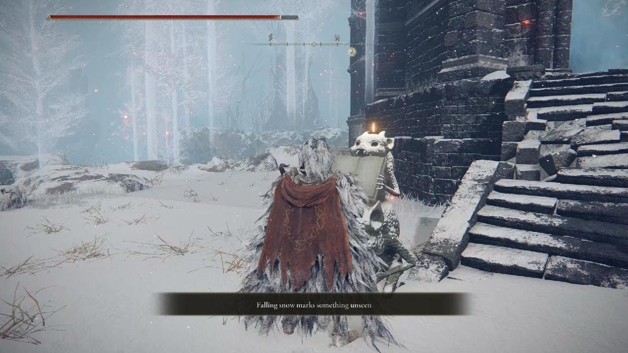 How To Get In Heretical Rise - Falling Snow Marks Something Unseen | Elden Ring
