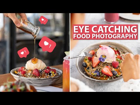 FOOD PHOTOGRAPHY For Instagram - 4 Tips in 3 Minutes!