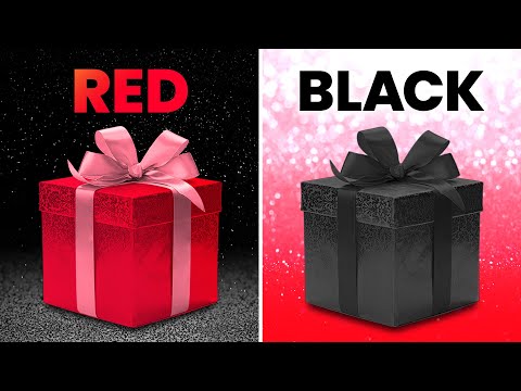 Choose Your Gift! 🎁 RED vs BLACK ❤️🖤