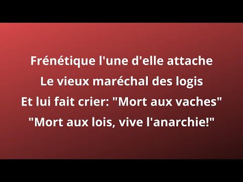 Georges Brassens - Hécatombe (paroles)