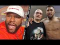 FLOYD MAYWEATHER REACTS TO USYK BEATING JOSHUA; SAYS HE TOLD JOSHUA TO IMPROVE OR HE WOULD GET BEAT