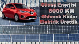 Güneş Enerjisiyle 6000 km Gidecek Kadar Elektrik Üretimi | Mayıs 2022 
