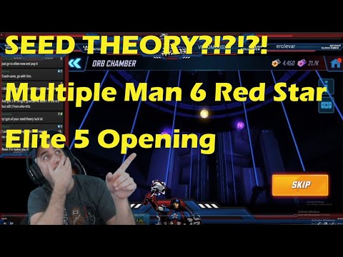 Seed Theory?!?!?! Multiple Man 6 Red Star Elite 5 Opening