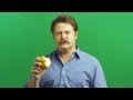 Nick Offerman Eats A Raw Onion Uncut Movember