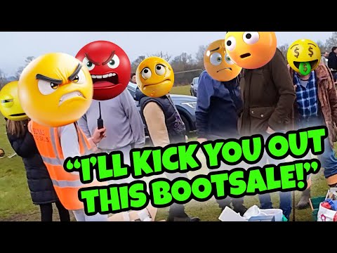Car Boot Sale Boss Wants This ANNOYING Buyer KICKED OUT!