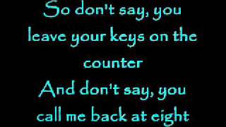 Nicole Scherzinger - Try With Me (With Lyrics)