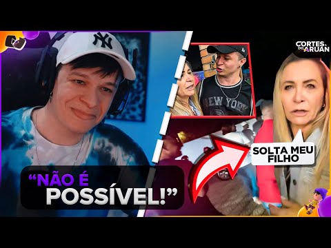 ARUAN REAGE: ABORDAGEM MÃE DO ARUAN CHORA VENDO SEU FILHO SER REVISTADO (IRENE NÓBREGA)