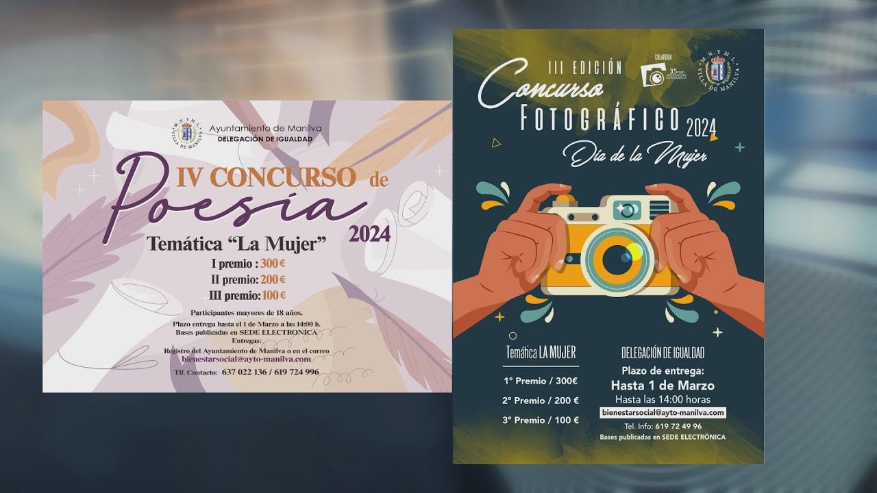 Concurso de poesía y fotografía con motivo del día de la Mujer