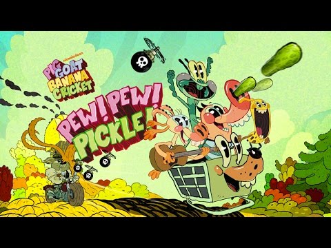 Pig Goat Banana Cricket: Pew! Pew! Pickle! - Stop Shragger (Gameplay, Playthrough) Video