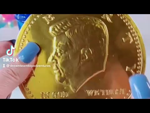 Worlds largest chocolate coin! #shorts