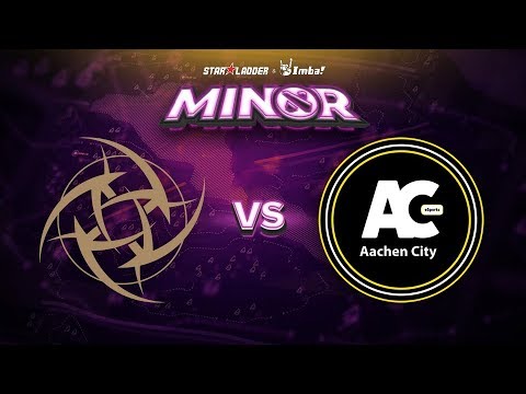 Ninjas in Pyjamas vs Aachen Game 2 - SL ImbaTV Minor EU Qualifier: Group Stage