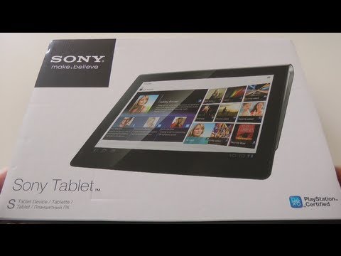 Sony Tablet S Unboxing & Product Tour