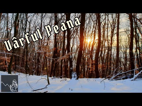 Drumeție de iarnă pe vârful Peana: Cel mai înalt lângă Cluj!