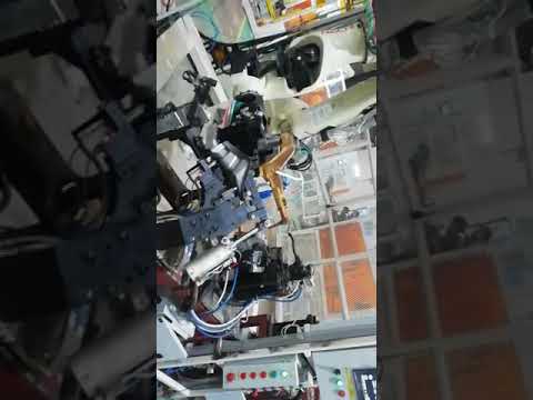 Working of Spot welding Robot KUKA with OBARA Gun