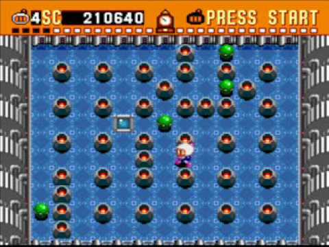 Let's Play Super Bomberman #5. A Periless Annoyance