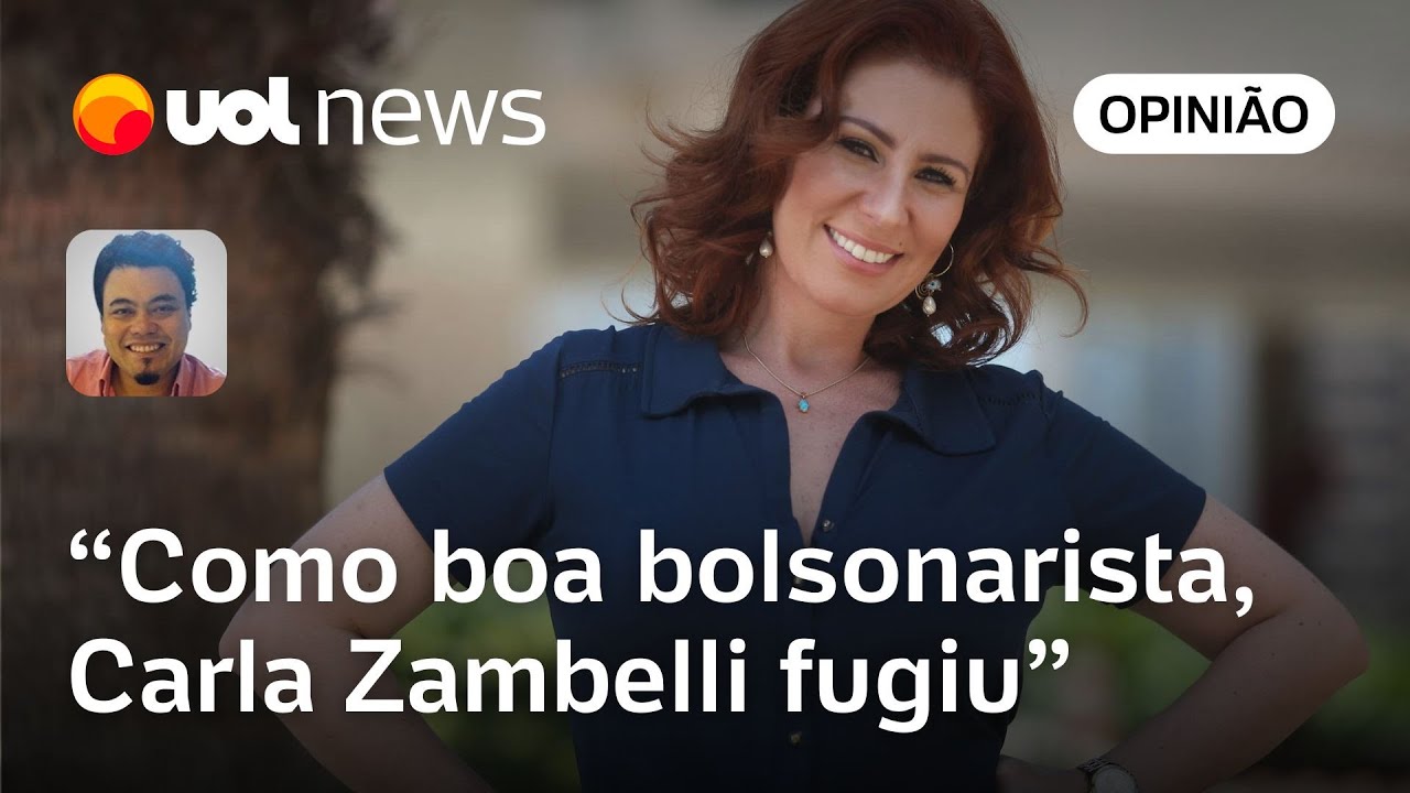 Zambelli fugiu do Brasil como boa bolsonarista que é | Leonardo Sakamoto