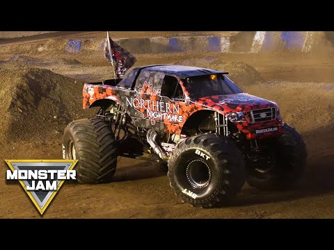 Northern Nightmare's EPIC donuts | Calgary │ Monster Jam 2018 | Monster Jam