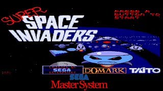 Sega Master System - Super Space Invaders