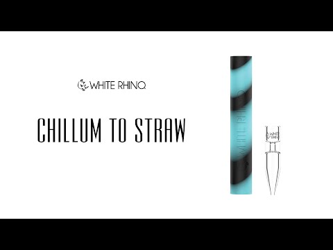 How To Use Chillum to Straw Pyrex