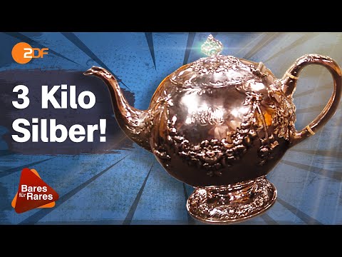 Silberkonvolut lässt staunen: Teeservice aus dem 19. Jahrhundert | Bares für Rares