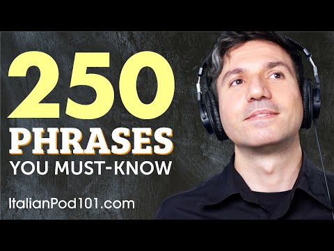 250 Phrases Every Italian Beginner Must Know